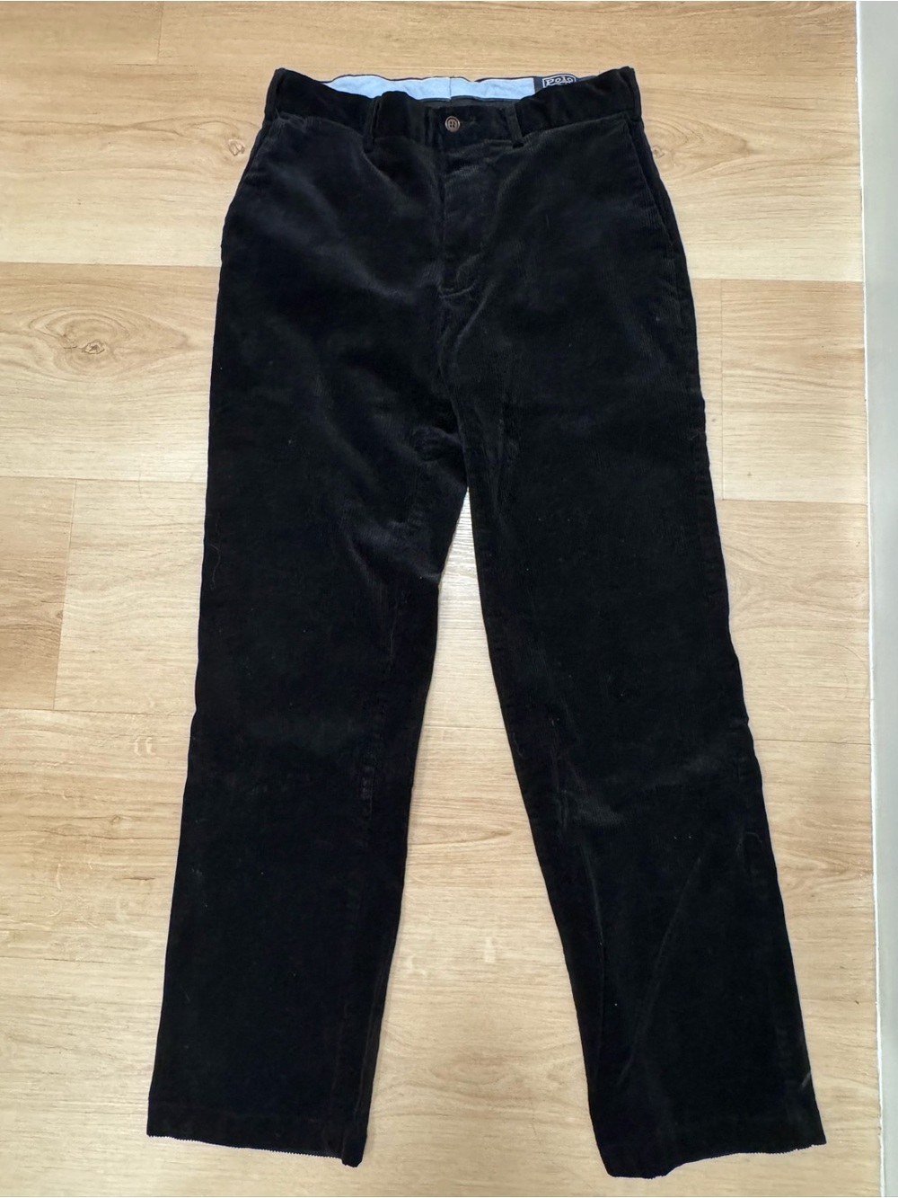Polo by Ralph Lauren Black Corduroy Pants